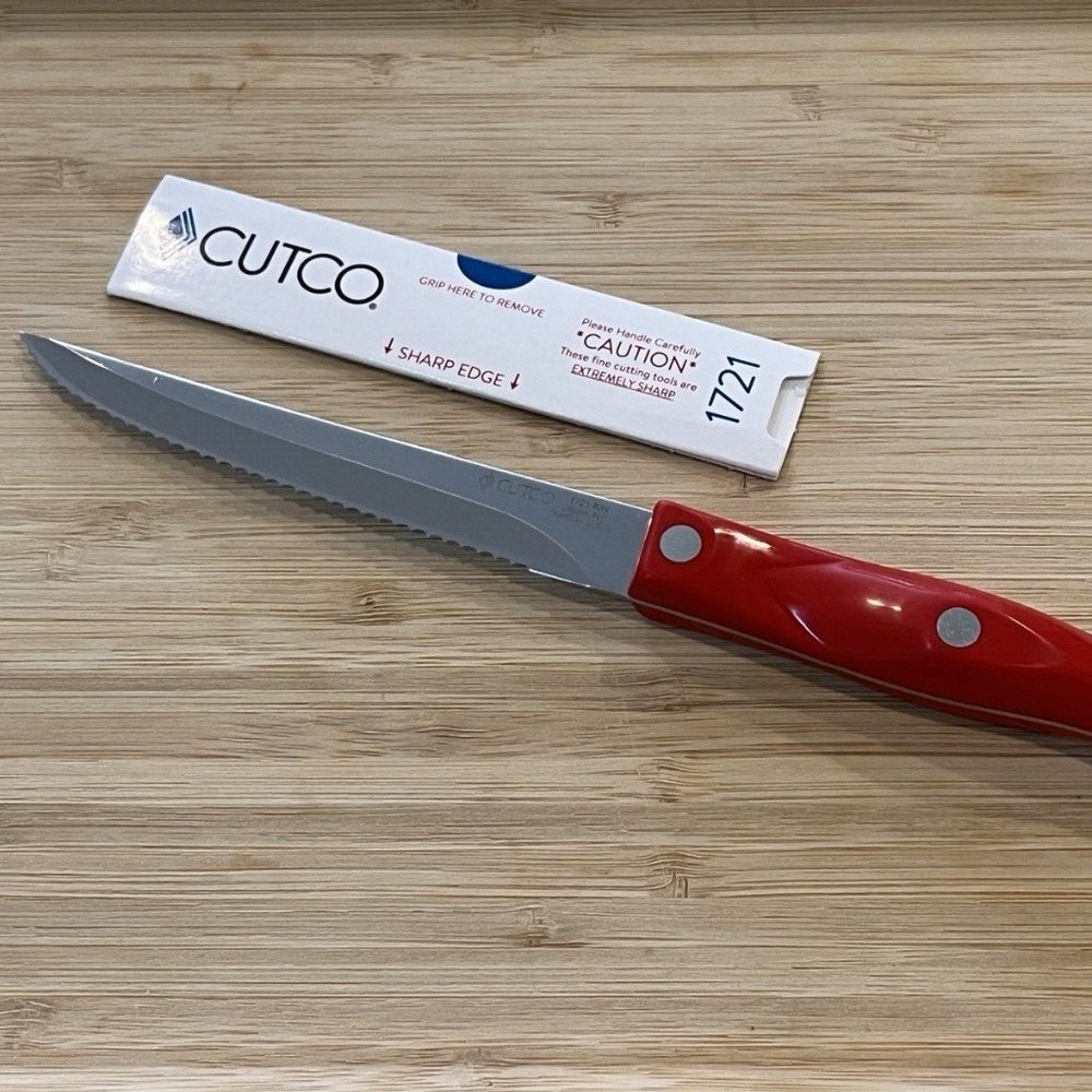 Cutco 1721 Trimmer Red Handle New Open Box